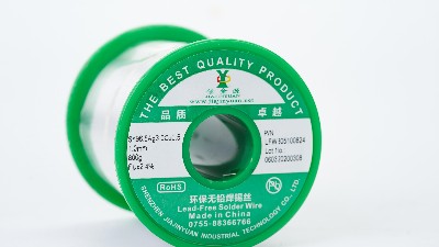 Lead-free solder wire containing silver 3.0