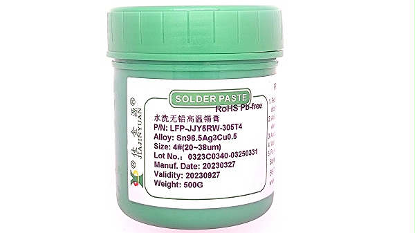 Rfp-jjy5rw-305t4 water-washable lead-free high-temperature solder paste