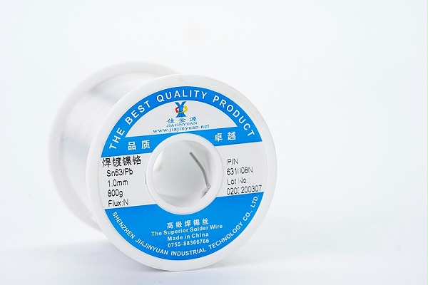 Solder nickel-chromium plated lead solder wire