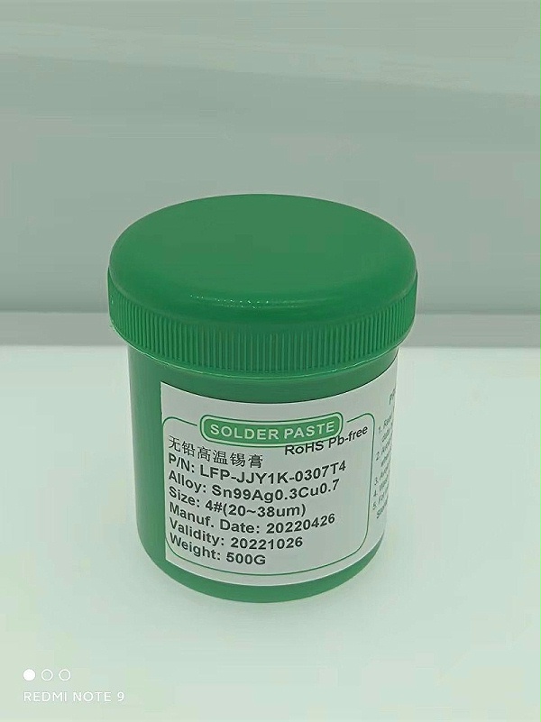 Lead-free solder paste