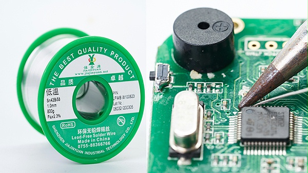 Low-temperature tin wire