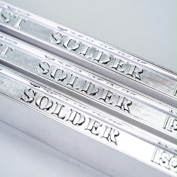 There are lead-tin adjustment strips