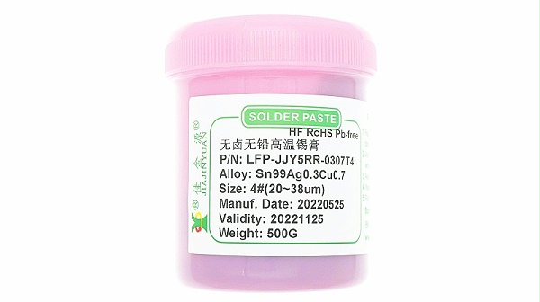 Lead-free high-temperature solder paste