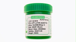 Which solder paste is suitable for LED soldering?
