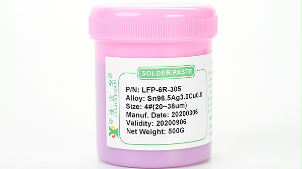 Red bottle lead-free solder paste6R-305 800 450