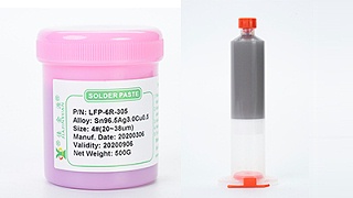 Is there any difference between a syringe and canned solder paste? JJY Solder Paste Manufacturer