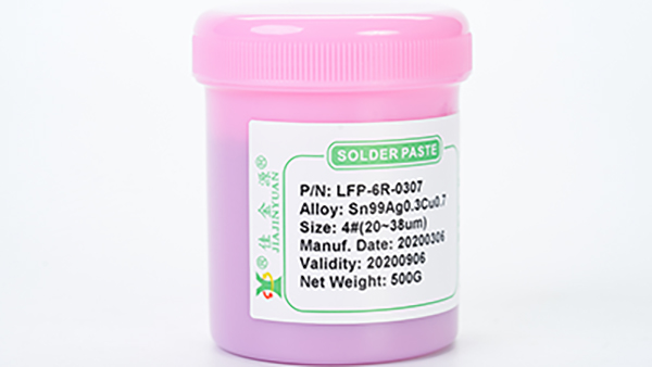 Rfp-6r-0307 red lead-free solder paste