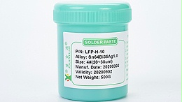 Rfp-h-10 lead-free medium-temperature solder paste
