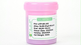 Rfp-6r-305 halogen-free and lead-free high-temperature solder paste