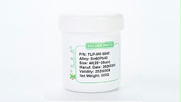 TLP-0M-6040 contains lead solder paste