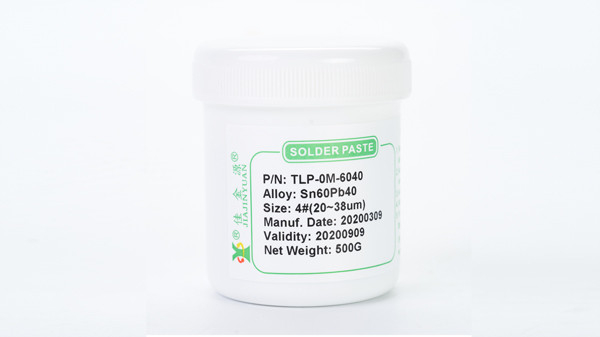 TLP-0M-6040 contains lead solder paste