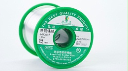 Nickel-chromium plated environmentally friendly lead-free solder wire