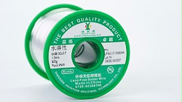 Water-soluble environmentally friendly lead-free solder wire