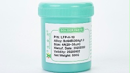 What are the alloy components of lead-free medium-temperature solder paste? A brief discussion.