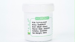 TLP-1H-6337 contains lead solder paste