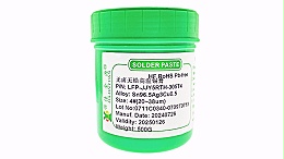What causes bubbles in lead-free solder paste solder joints and how can they be solved?