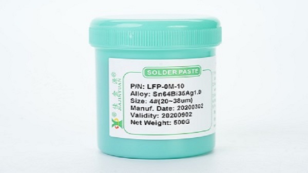 Pfp-0m-10 lead-free medium-temperature solder paste