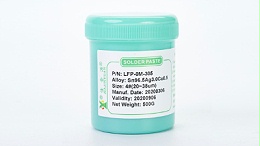 Pfp-0m-305 lead-free high-temperature solder paste