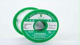 Lead-free solder wire containing 0.3 silver