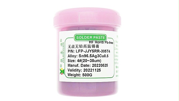 Lead-free high-temperature solder paste