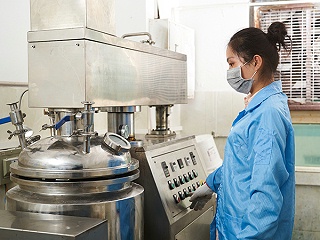 JJY Vacuum homogenizing emulsifier