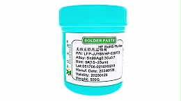 Halogen-free and lead-free high-temperature solder paste