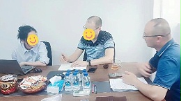 JJY | A German client was invited to our company for an on-site inspection