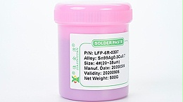 How to improve the solder dropping property and solder crawling property during lead-free solder paste printing?