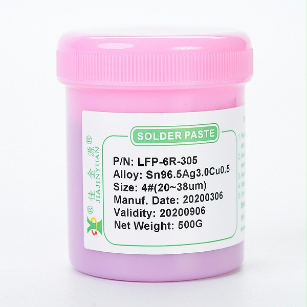 Red bottle lead-free solder paste6R-305 1500 1500