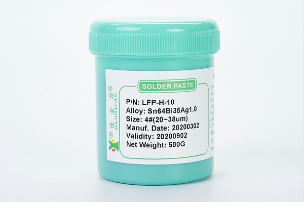 Medium-temperature solder paste