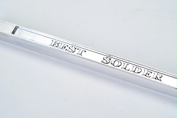 There are lead-tin bars