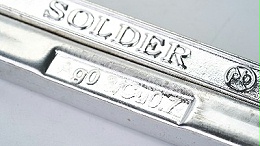 Lead-free tin bar Sn99Ag0.3Cu0.7