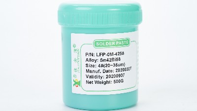 What is the granular state after lead-free solder paste soldering and why is it not smooth?