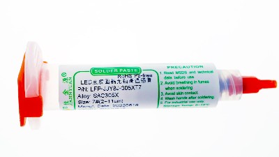 Solder paste manufacturers briefly discuss the characteristic parameters of LED die bonding solder paste?