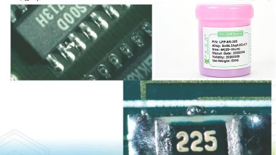 What should I do if there are solder beads on the PCB surface after SMT solder paste soldering?