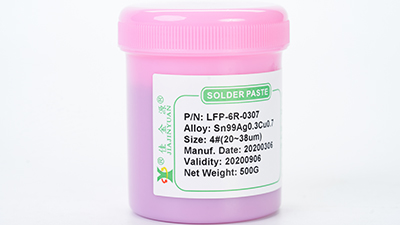 Rfp-6r-0307 red lead-free solder paste
