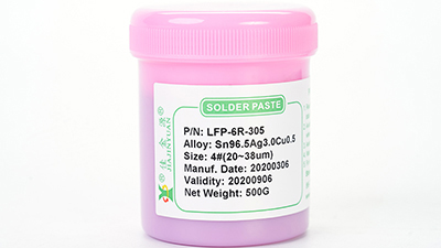 Rfp-6r-305 halogen-free and lead-free high-temperature solder paste