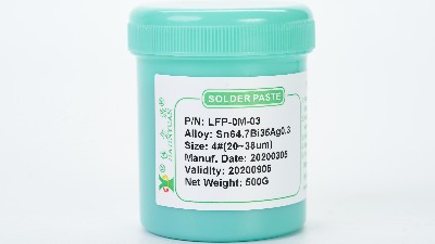 How long is the working life of lead-free solder paste during use?