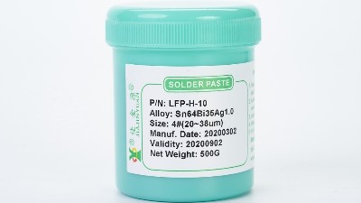 What are the alloy components of lead-free medium-temperature solder paste? A brief discussion.