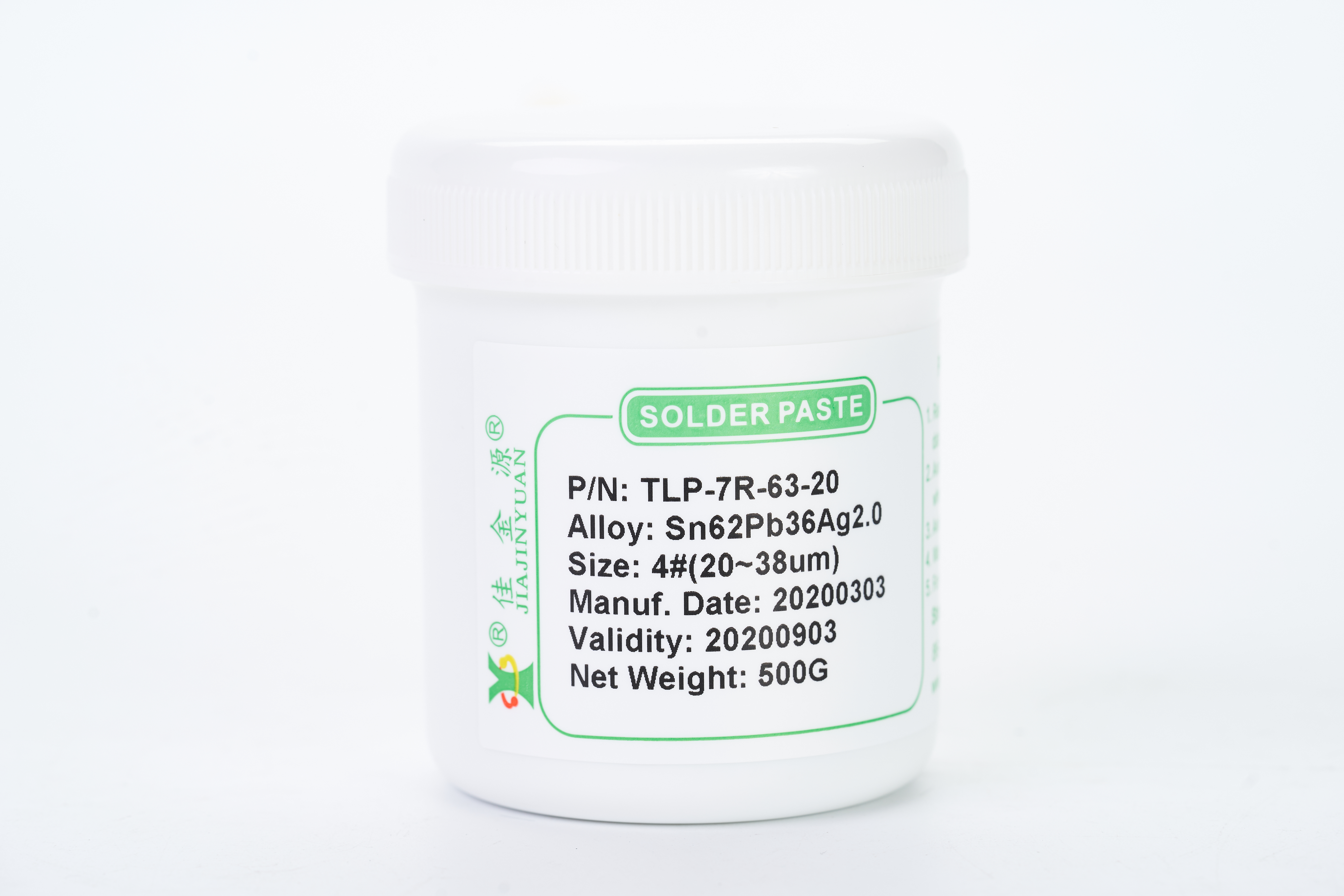 TLP-7R-63-20 contains lead solder paste