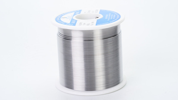 There is lead-tin wire