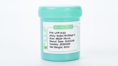 What causes lead-free solder paste to dry out and what are the solutions?