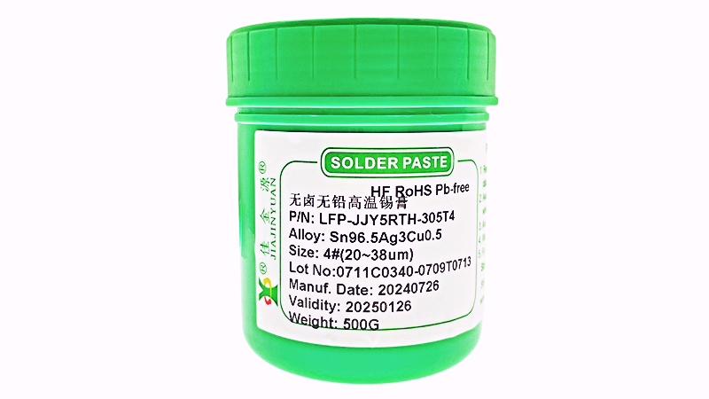 What causes bubbles in lead-free solder paste solder joints and how can they be solved?