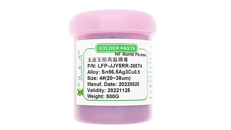 Lead-free high-temperature solder paste