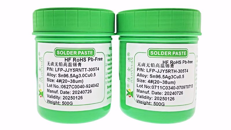 Lead-free high-temperature solder paste