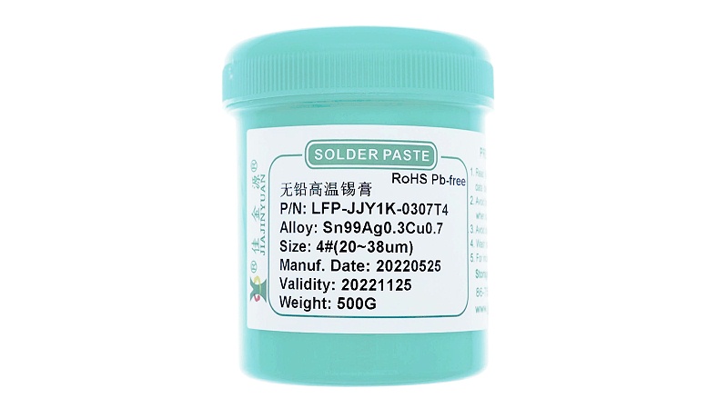 Lead-free high-temperature solder paste