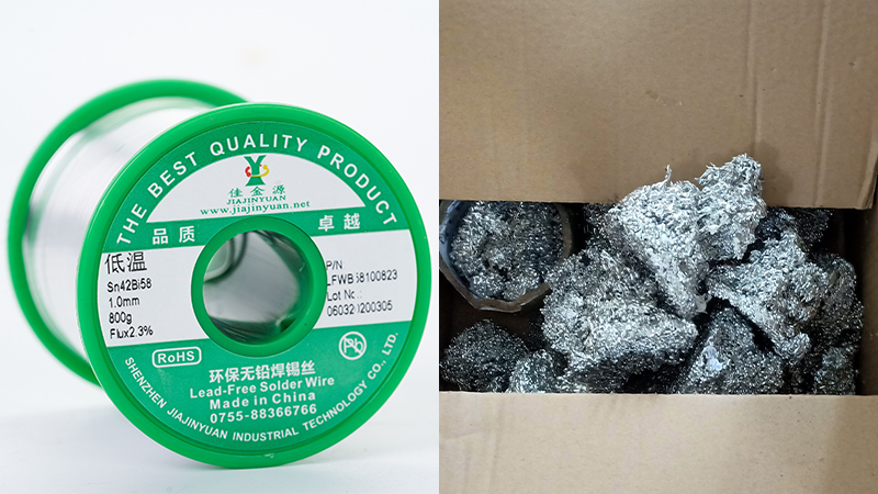 Low-temperature tin wire