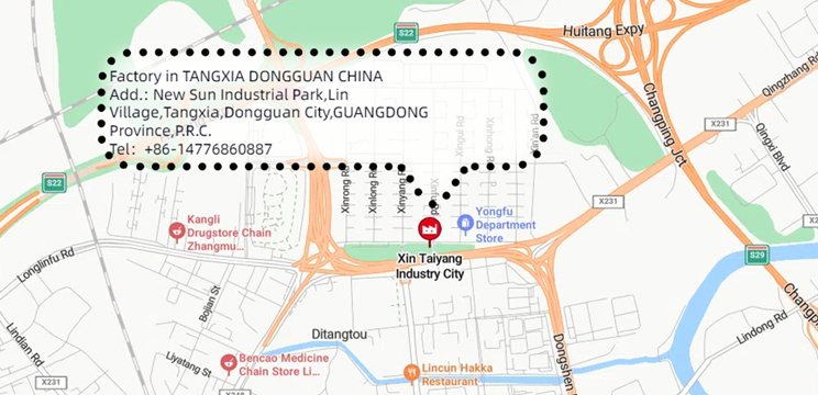 Dongguan Location