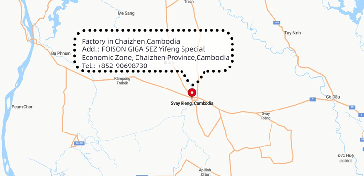 Cambodia Location