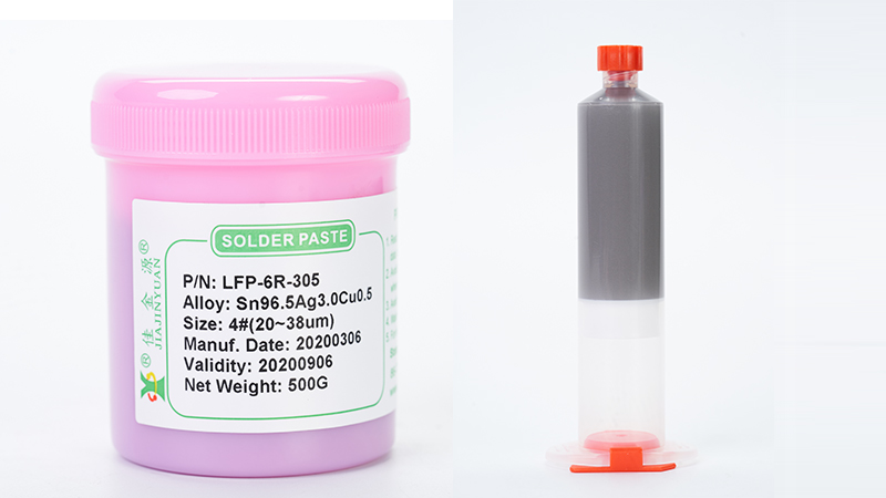 Is there any difference between a syringe and canned solder paste? JJY Solder Paste Manufacturer